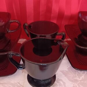 Source Unknown Red Coffee & Tea Accessories Modern Design